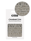 Charmicon 3D Silicone Stickers №231 Цветы и фразы